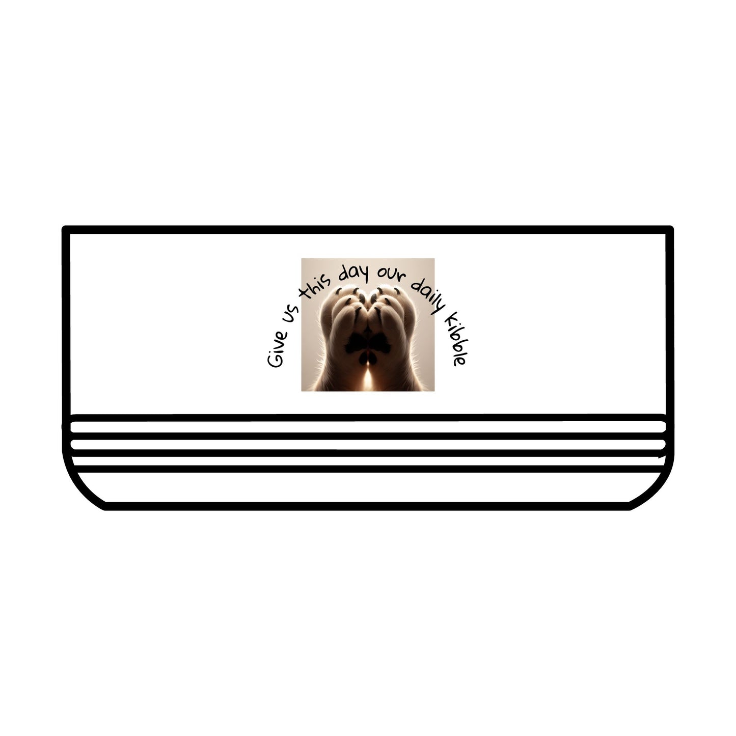 Funny Dog Bible Quote Pet Bowl, 18oz