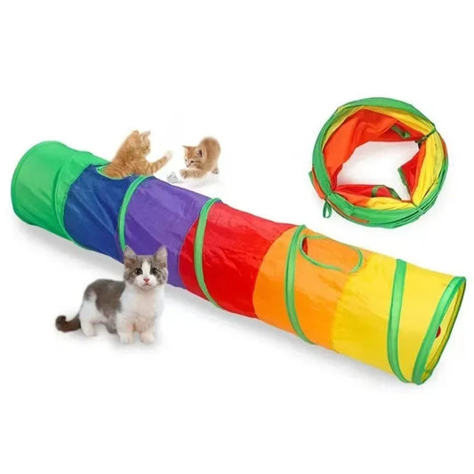 Rainbow Paws Play Tunnel