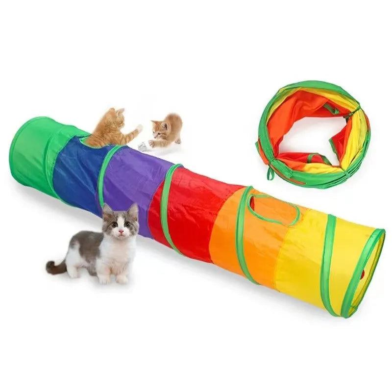 Rainbow Paws Play Tunnel