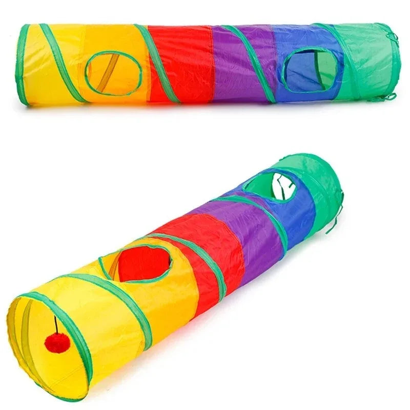Rainbow Paws Play Tunnel
